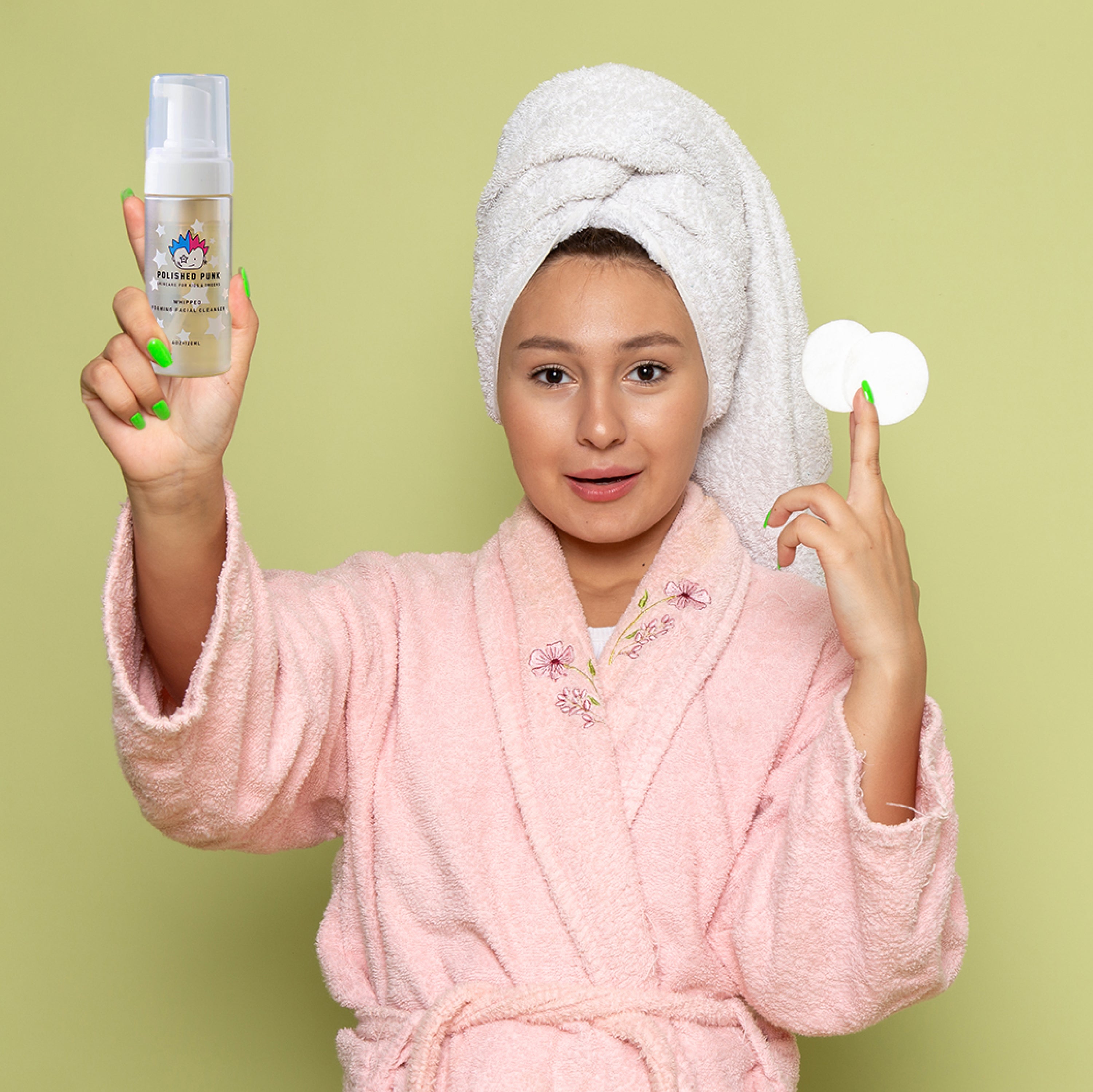 Should Kids and Tweens Use a Foaming Facial Cleanser?