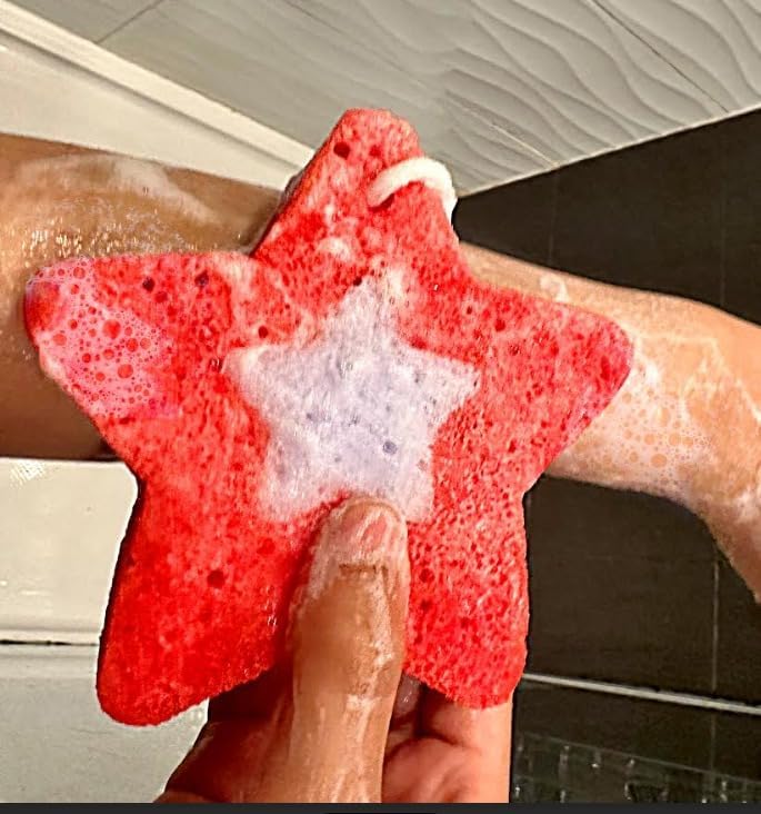 Superstar Soap Infused Sponge in Strawberries and Dreams