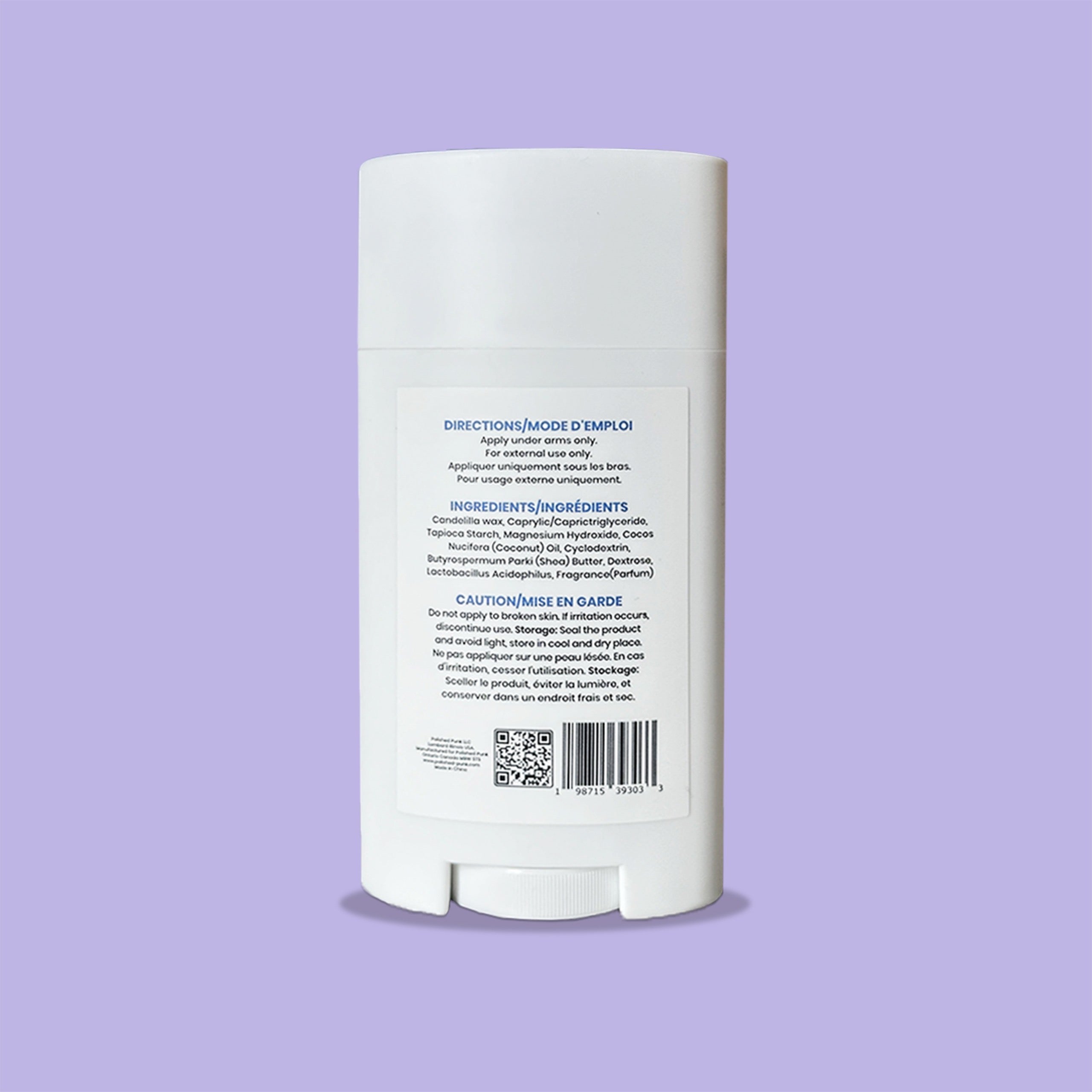 Natural Deodorant in Cookies and Dreams Aluminum Free and Baking Soda Free for Kids and Tweens