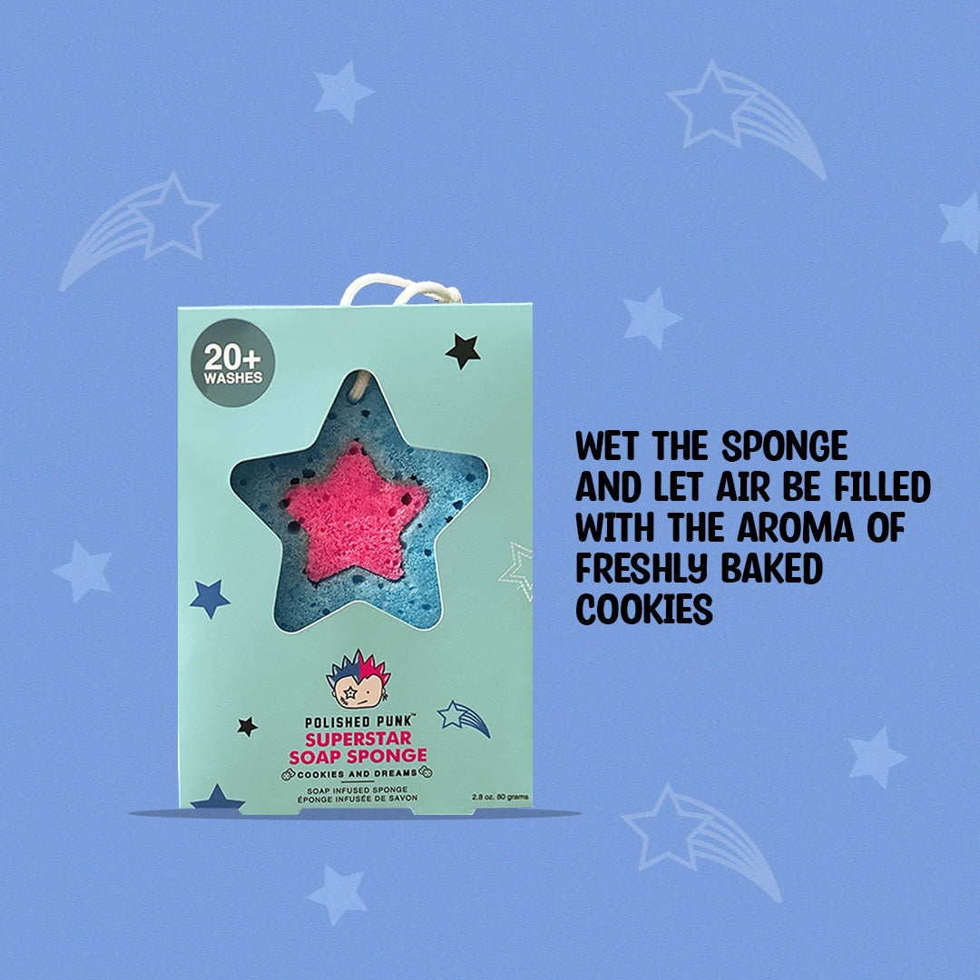 Superstar Soap Sponge in Cookies And Dreams