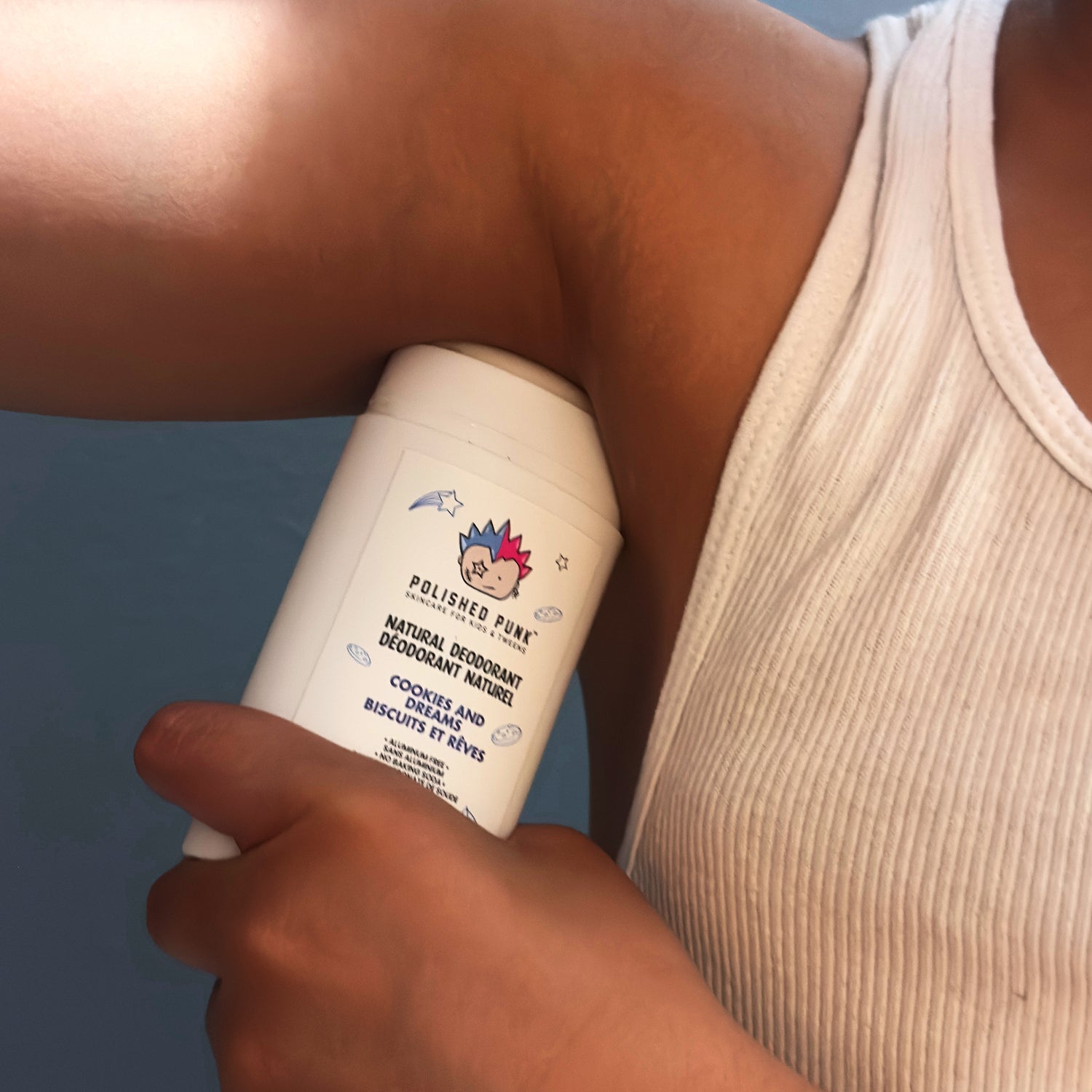 Natural Deodorant in Cookies and Dreams Aluminum Free and Baking Soda Free for Kids and Tweens