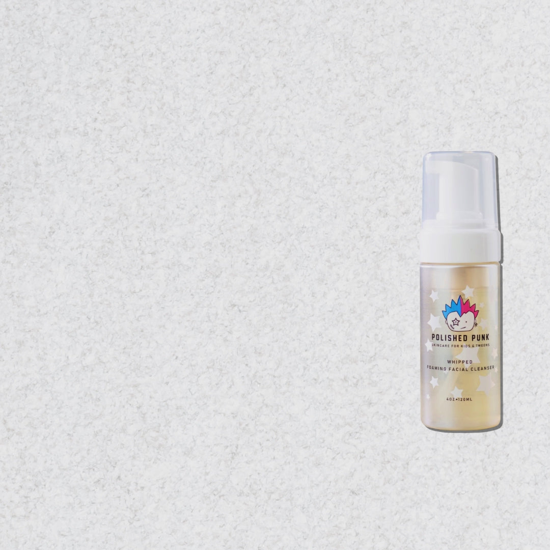 Fragrance Free and Tear Free Whipped Foaming Facial Cleanser