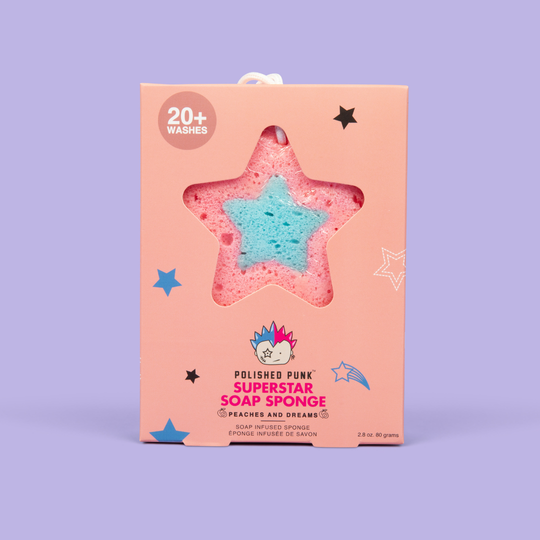 Superstar Soap Sponge in Peaches And Dreams