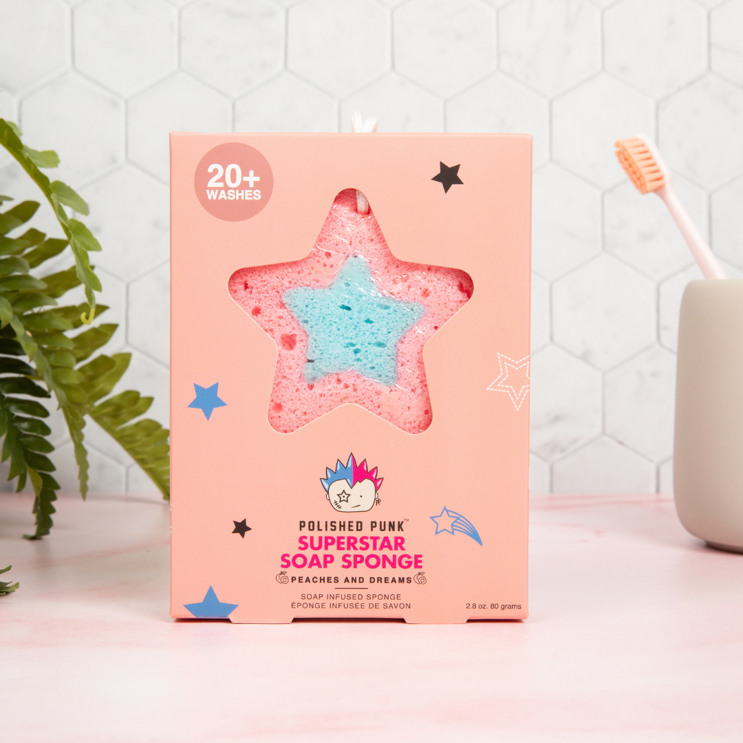 Superstar Soap Sponge in Peaches And Dreams