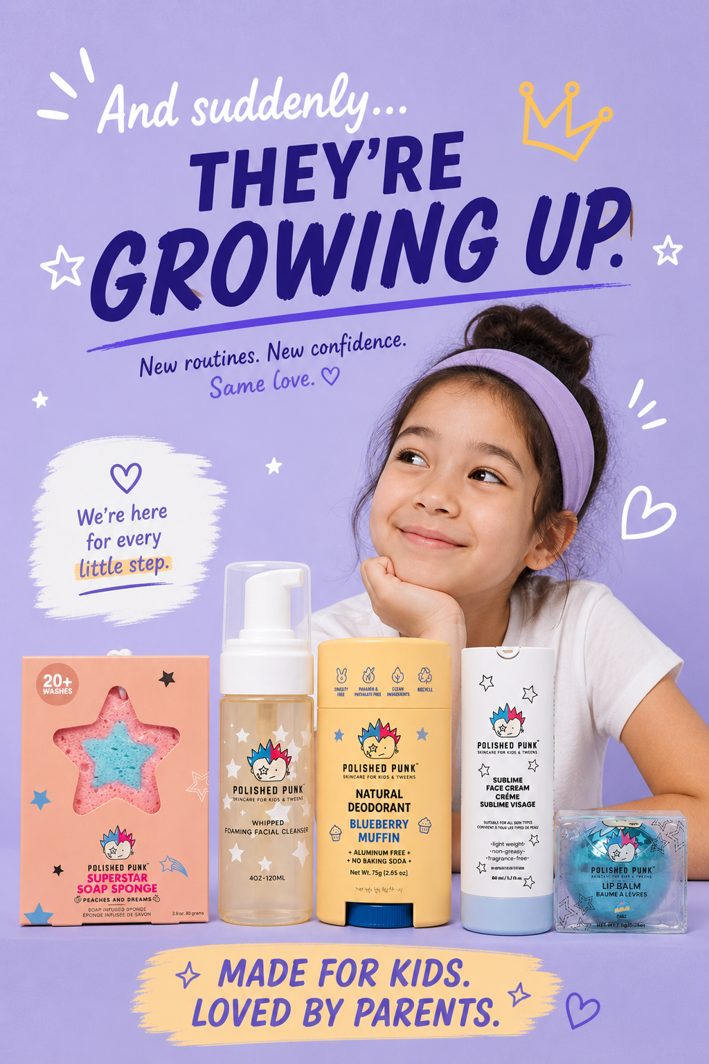 Why I created Skincare and Deodorant Specifically for Kids and Tweens