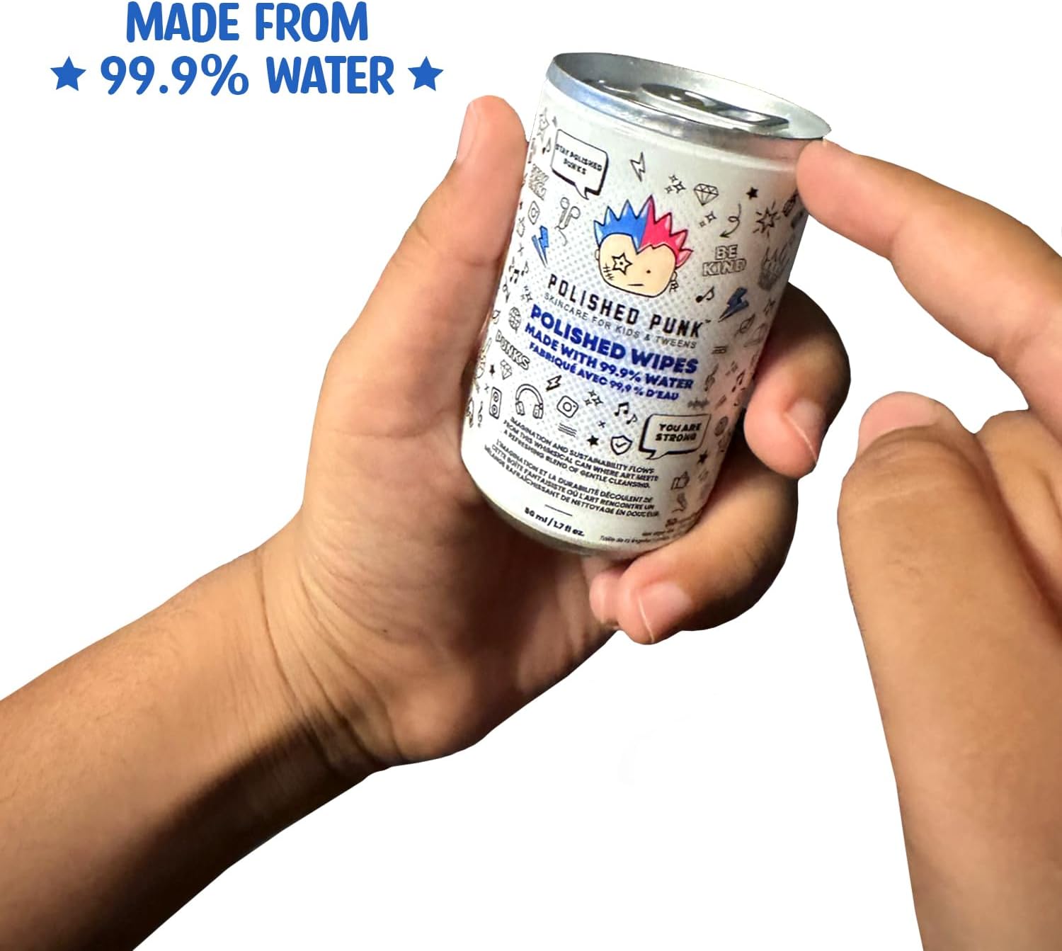 Polished Punk - 99.9% Water, Wet Wipes