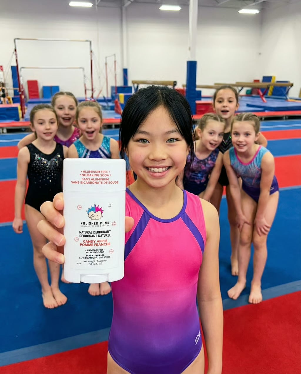 Natural Deodorant in Candy Apple Aluminum Free Baking Soda Free