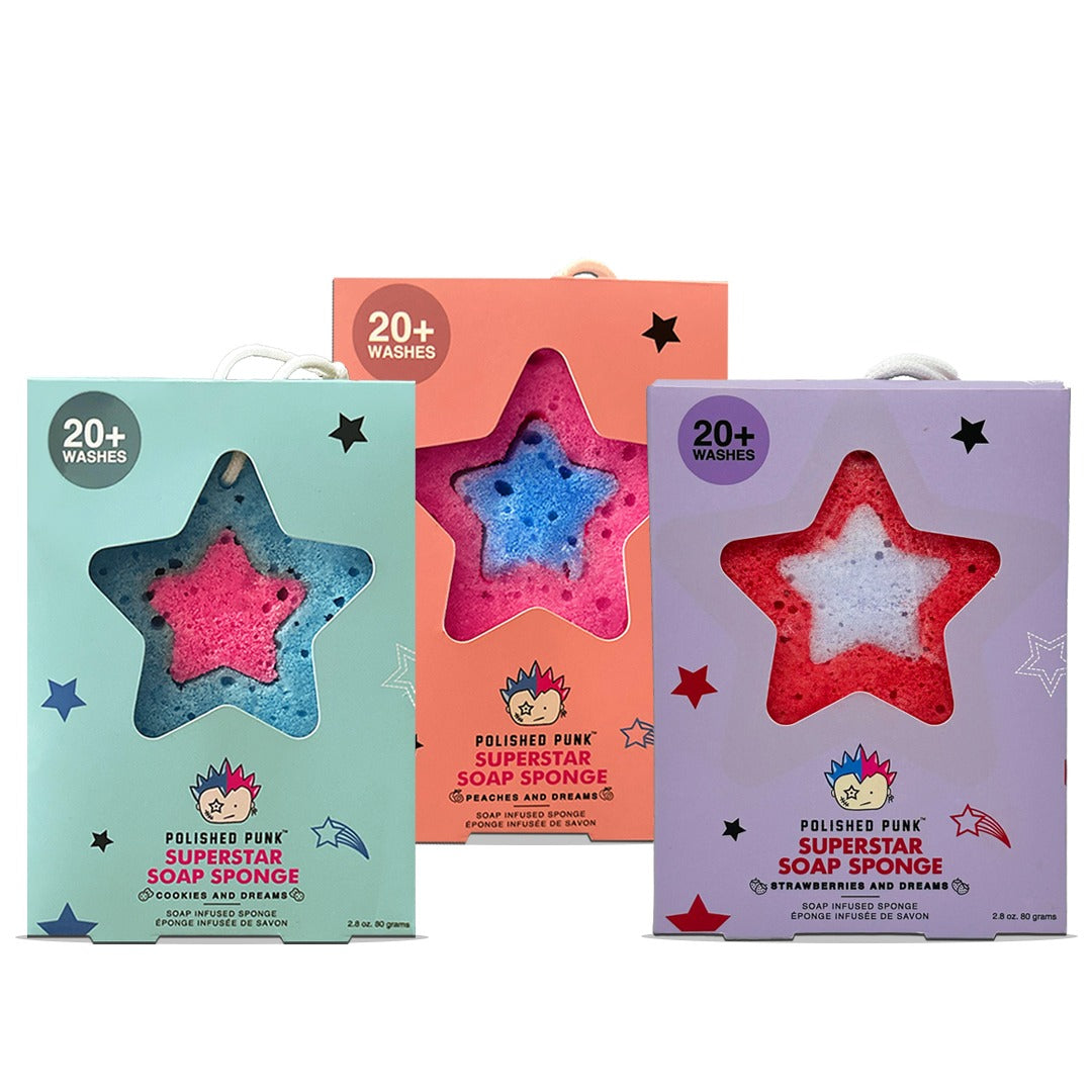 Dreamy Soap Infused Sponge Trio