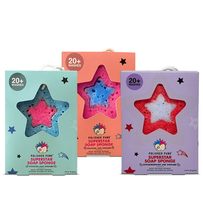 Dreamy Soap Infused Sponge Trio